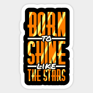 Born Star Sticker